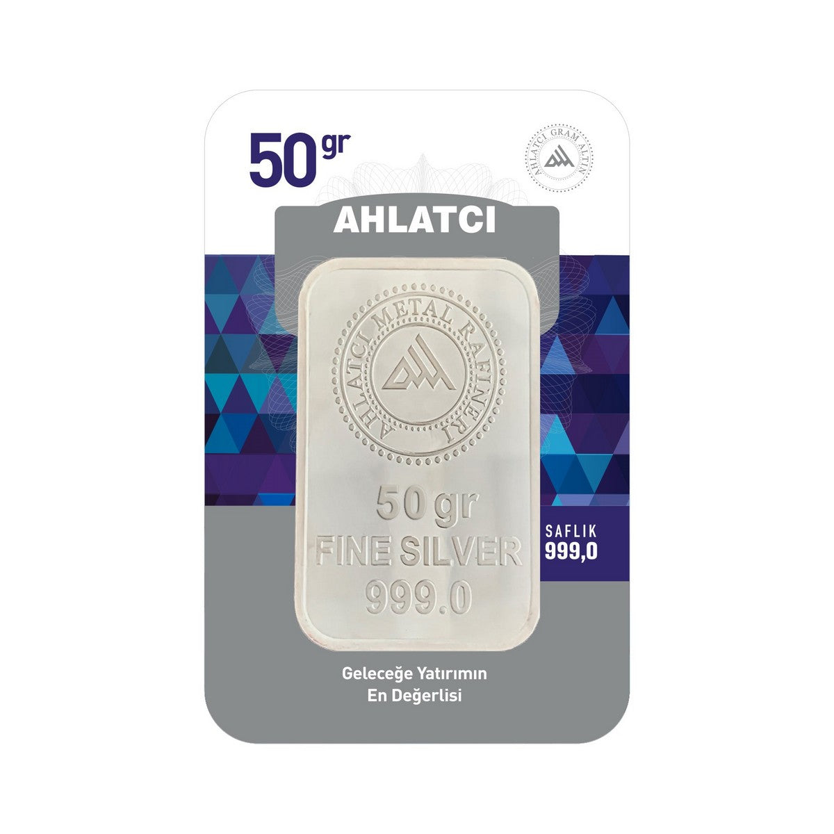 Ahlatçı 50 Gram Gümüş Külçe