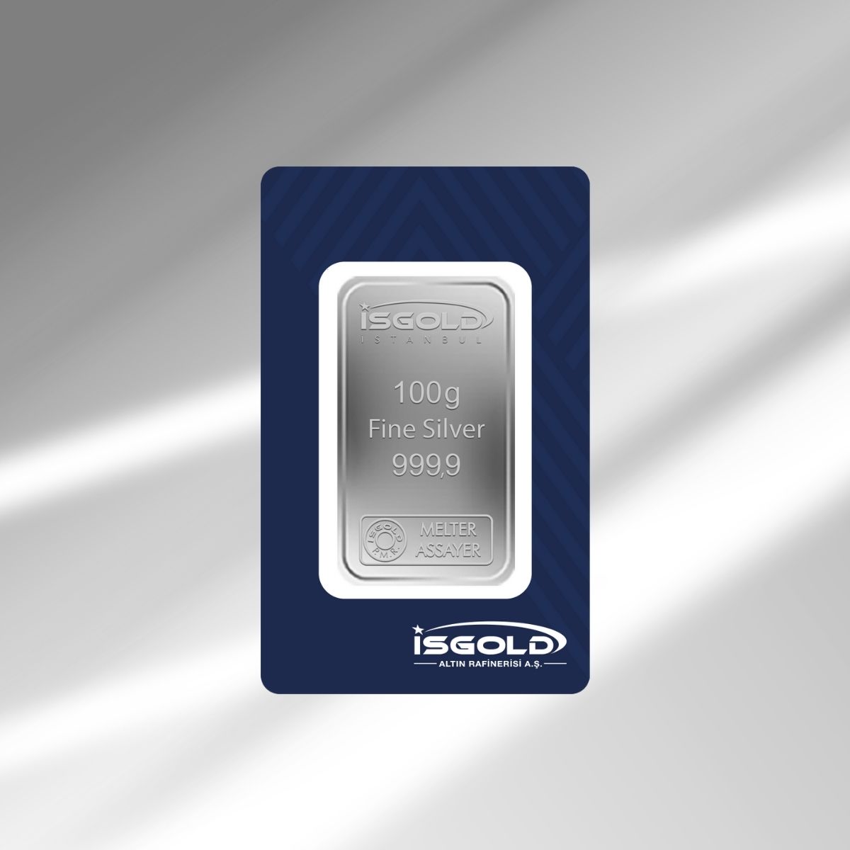 İS GOLD 100 Gram Gümüş Külçe